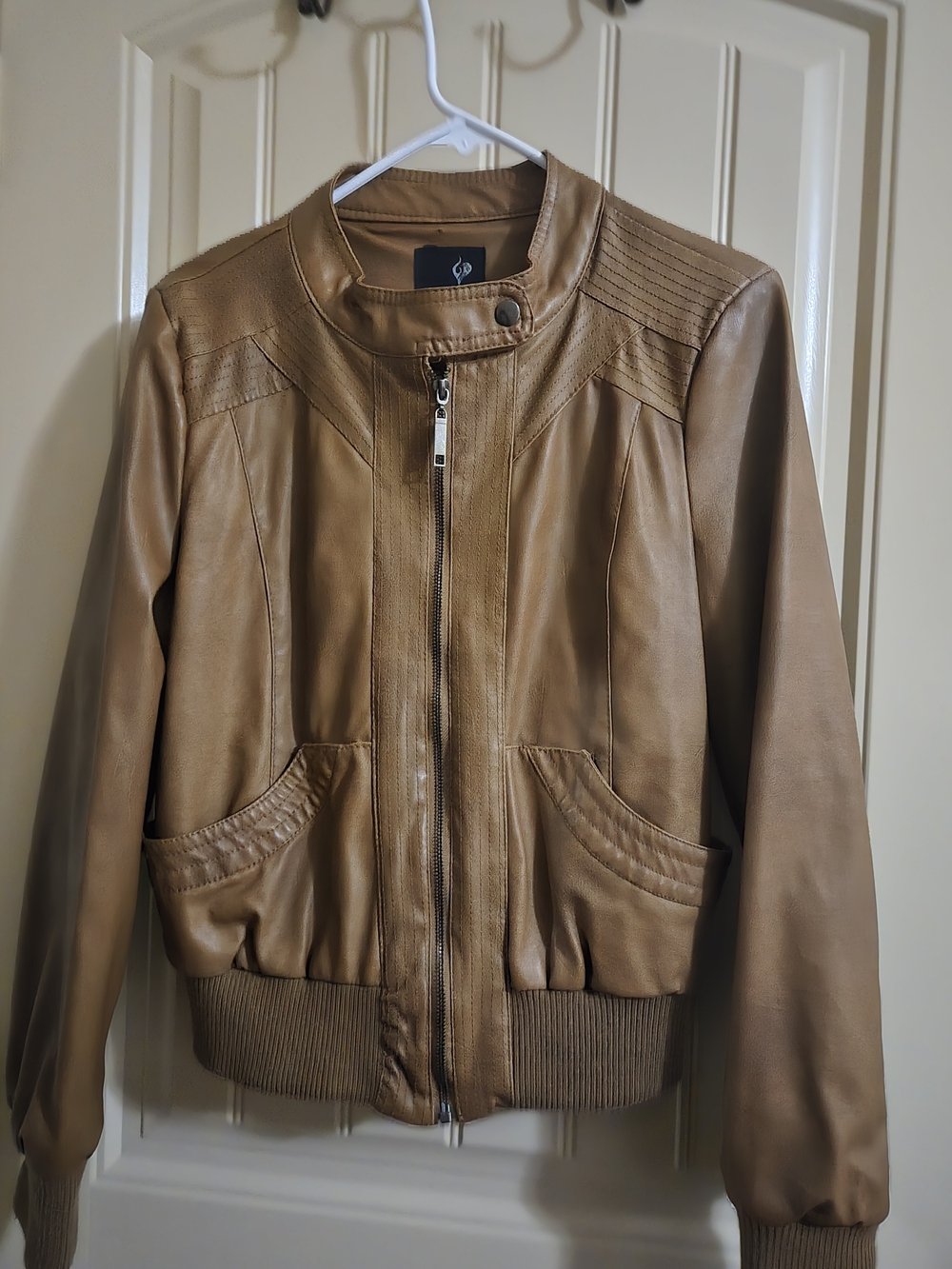 Full Tilt Tan Bomber Jacket